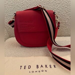 Ted Baker Bags Ted Baker Red Darcell Bag With Dust Bag Poshmark
